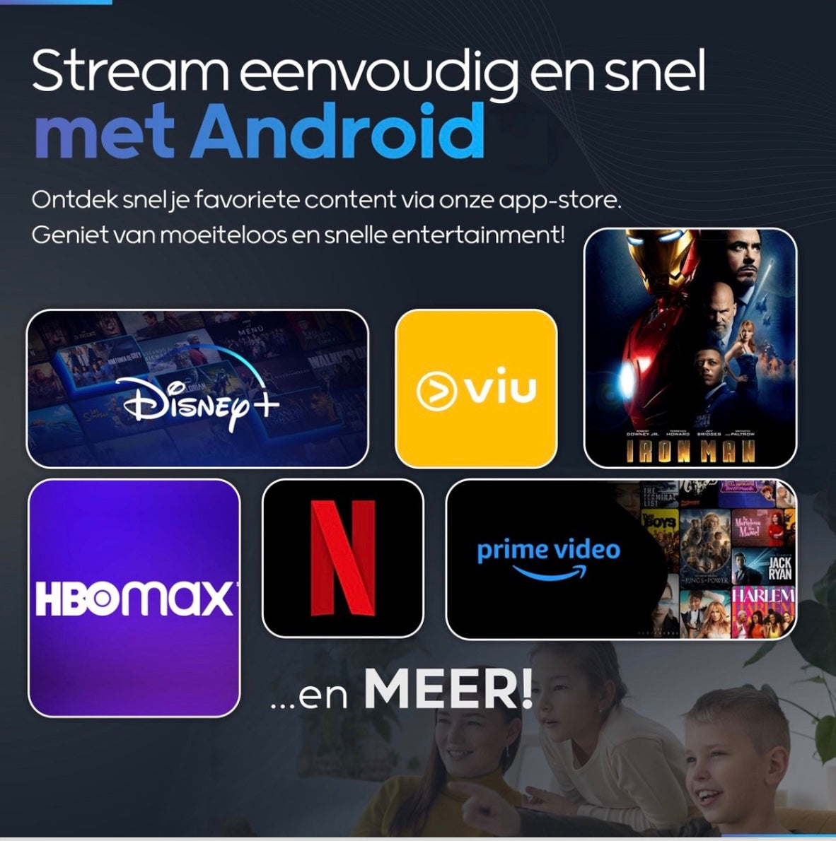 Stream snel en eenvoudig met Android – LugoFlix beamer met toegang tot appstore en moeiteloos entertainment