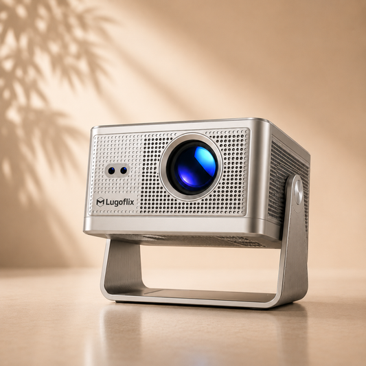 LUGOFLIX™ A22 PRIME 4K LCD Beamer – 1000 ANSI Lumen & Stofdicht Design