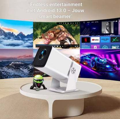 Beamer met Android 13.0 voor eindeloos entertainment en toegang tot je favoriete apps