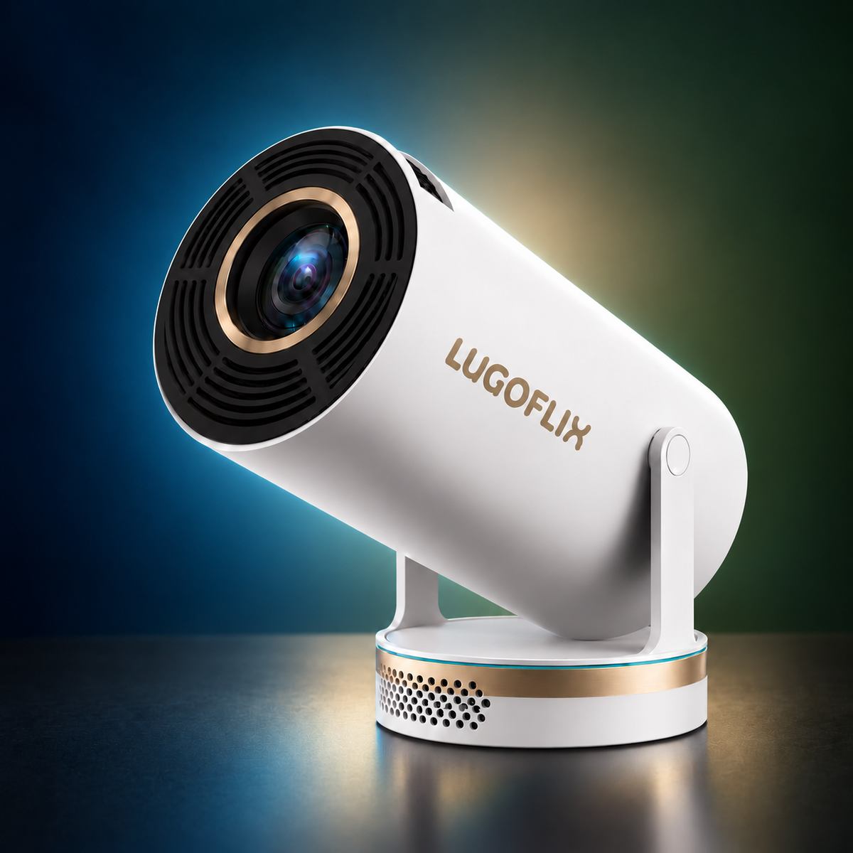 LUGOFLIX GOLD 4K CINEMA - Premium Thuisbioscoop met Short-Throwlens